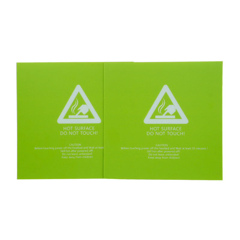 300*300*0.5mm Green Frosted Heated Bed Sticker Build Plate Tape With 3M Backing For 3D Printer