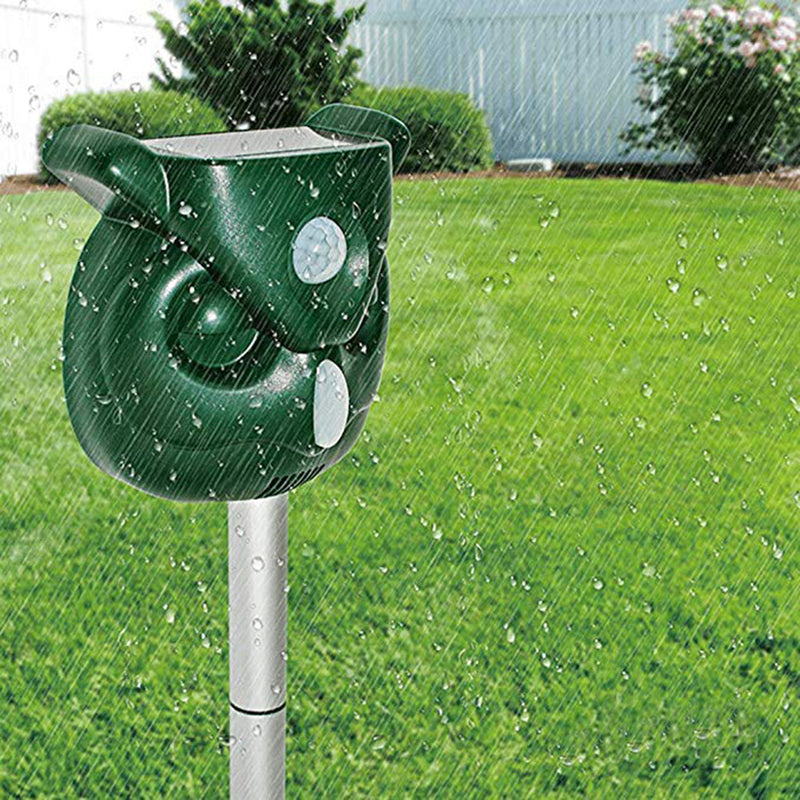 KCASA-504 Solar Ultrasonic Rat Repeller Animal Repeller Outdoor Garden Cat Infrared Sensor Insect Repellent Ultra Sonic Repeller