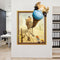 Miico Creative 3D Desert Camel Frame PVC Removable Home Room Decorative Wall Door Decor Sticker