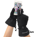 MOHOO Skiing Winter Gloves Touch Screen Motorcycle Bicycle Running Non-slip Waterproof Windproof Sports Black