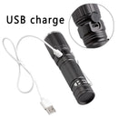 U King ZQ-X1068  T6 1000LM Zoomable Rechargeable LED Flashlight 18650