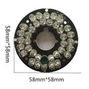 36 LED IR Lights 850nm Width Conch Hemisphere Camera Infrared Illuminator Board