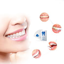 BAIMISS 7Pair Teeth Whitening Powder Strips 3D White Paste Shine Teeth Advanced Double Elastic Gel