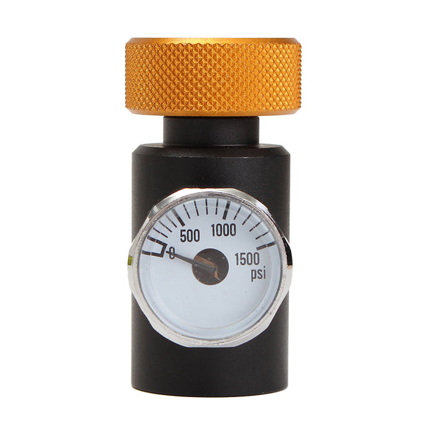 Soda On Off Adapter with 1500 PSI Pressure Gauge for Fill Soda Stream Tank