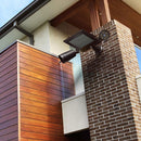 Solar Powered 76 LED Triple Head PIR Motion Sensor Flood Light Spotlight Outdoor Garden Lamp