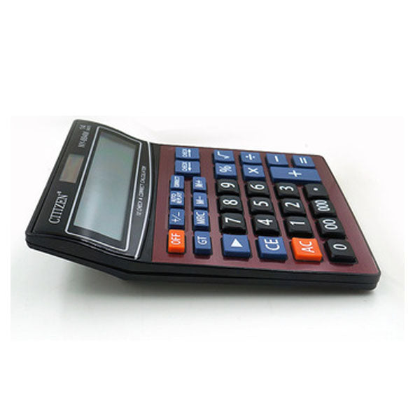 GTTTZEN NY-884M Solar Calculator In Red For Office And Home