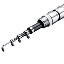 36'' Telescopic Mini Portable Pocket Fish Aluminum Pen Fishing Rod Pole Reel