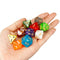 70Pcs Acrylic Polyhedral Dices Set Role Playing Game Dice Gadget for Dungeons Dragons D20 D12 D10 D8 D6 D4 Games
