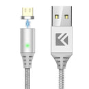 FLOVEME 2.4A Magnetic Fast Charging Data Micro USB Cable 1M For Xiaomi Redmi 5 Plus Note 5 Note 4