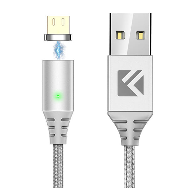 FLOVEME 2.4A Magnetic Fast Charging Data Micro USB Cable 1M For Xiaomi Redmi 5 Plus Note 5 Note 4