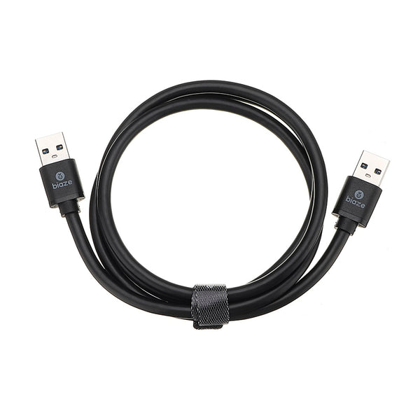 BIAZE XL10-1M USB 3.0 to USB 3.0 Cable Type A Male to Male USB Extension for Tablet Laptop