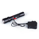 SHENYU YF1004 Tactical LED Flashlight 2000 Lumen 3 Modes 18650 Battery LED Torch Light Double Attack Head Emergency Survival Tool