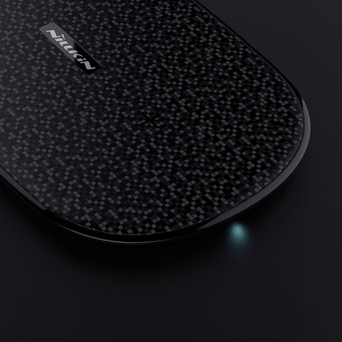 Nillkin MC030 LED 10W Qi Dual Fast Multi-Protection Wireless Charging Pad Wireless Charger with EU Plug Charger for iPhone 11 Pro Max for Samsung Note10+ S10 HUAWEI Mate30 Pro Xiaomi Mi9 Redmi
