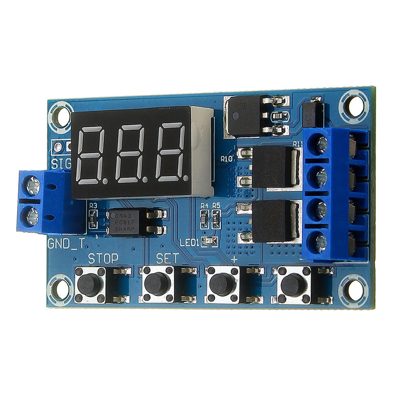 XY-J04 Trigger Cycle Time Delay Switch Circuit  Double MOS Tube Control Board Relay Module