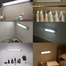 OneFire B110-120 LED Magnetic Cabinet Night Light Removable Human Body Sensor Lamp for Kitchen Hallway Cabinet Bedside