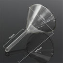 40/50/60/75/90/120mm Lab Glass Funnel Short Stem Thick Glass Multiple Size
