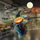 Miico XL626 Cartoon Sticker Halloween Sticker Pumpkin Wall Sticker Room Decoration