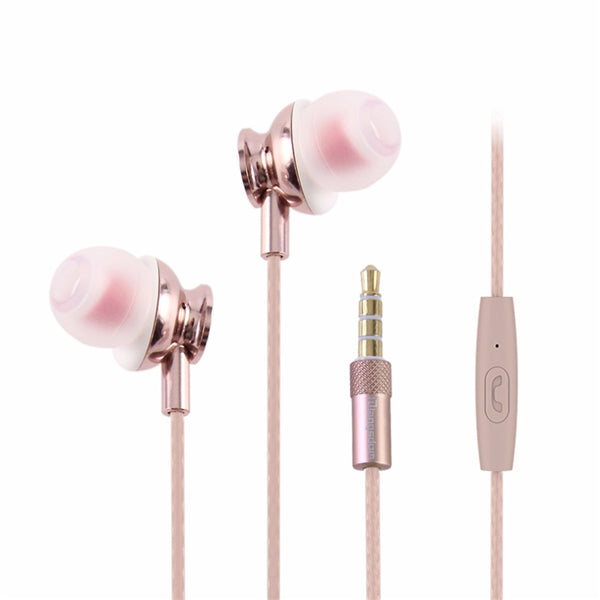 Langsdom M430 In-ear 3.5mm Plug Wired Control Earphone With Mic
