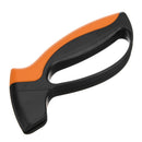 Lawn Mower Blade Sharpener Lawnmower Ax Sharpener Handheld Cemented Carbide Hand Guard Outdoor Multi Function Tool