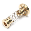 T8 Lead Screw Nut Adjustable 2mm/4mm/8mm Lead Nut Anti-Backlash Spring Loaded Nut