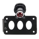 Motorcycle SidE Mount LED License Plate Taillight with Bracket For Harley Sportster