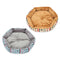 48cm Pet Dog Cat Bed Soft Cushion Winter Warm Kennel Mat Pad Blanket Gift