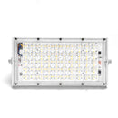 50W  White Light LED Flood Light Waterproof White Shell Landscape Garden Lamp for Outdoor AC185-265V
