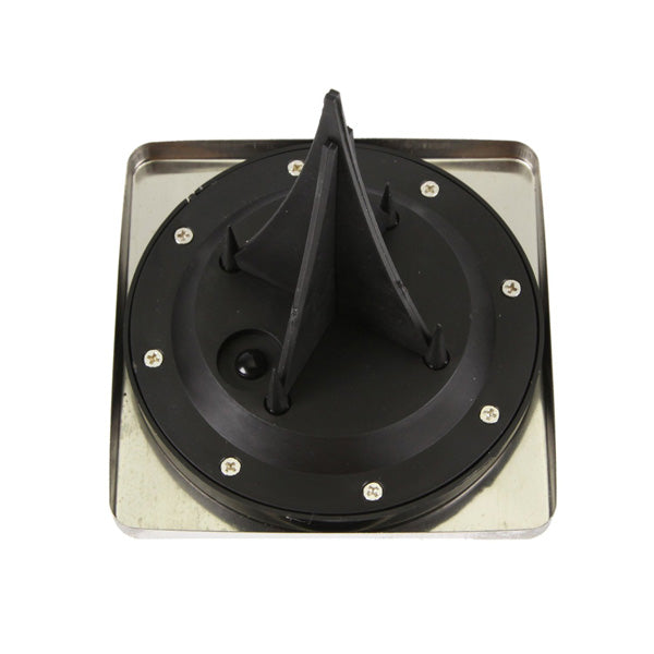 Garden Square 2 LED Solar Power Ground Light Outdoor Patio Lawn Waterproof Lamp