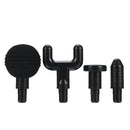 Digital Touch Display Electric Muscle Massager 2500mAh Rechargeable Vibration Percussion Pain Relief Reduce Fatigue Tool with 4 Heads