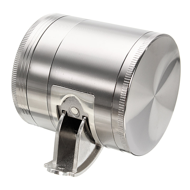 Multi Functional 63MM 2.48 Inch 4 layers CNC ZINC ALLOY Metal Herb Grinder Crusher Smoke Grinder