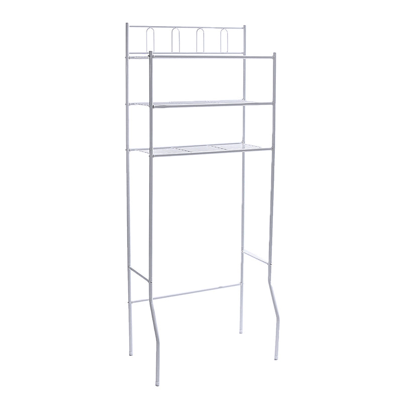 3-Tier Toilet Kitchen Storage Rack Bathroom Shower Organizer Shelf Wall Corner Holder