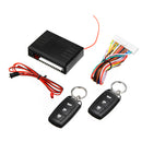 Universal Vehicle Central Locking Kit & Car Alarm System with Immobiliser Shock Sensor