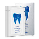 BAIMISS 7Pair Teeth Whitening Powder Strips 3D White Paste Shine Teeth Advanced Double Elastic Gel