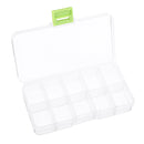 10 Grid Adjustable Electronic Components Project Storage Assortment Box Bead Organizer Jewelry Box Plastic Storage Case