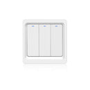 Geekcreit 1/2/3 Gang WiFi Smart Light Switch Push Button Smart Life/Tuya APP Remote Control Works with Alexa Google Home for Voice Control