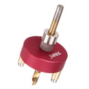 Aluminum Alloy Self-centering Dowel Jig Wood Panel Puncher Hole Locator Beech Center Hole Position Woodworking Marker Scriber