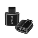 BlitzWolf BW-A4 Mini Type C to USB2.0 OTG Adapter Converter 2 PCS For Macbook Pro iPad Pro Xiaomi Mi 8 Pocophone F1