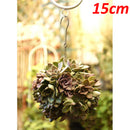 Hanging Planters Flower Pot Iron Iron Wire Succulent Pot Wall Succulent Planters Rustic Plant Holder Decorations