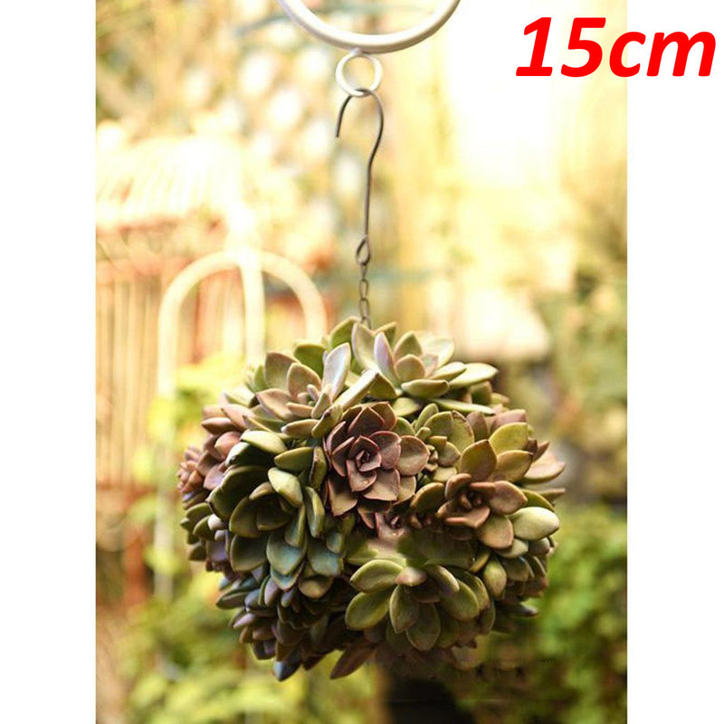 Hanging Planters Flower Pot Iron Iron Wire Succulent Pot Wall Succulent Planters Rustic Plant Holder Decorations
