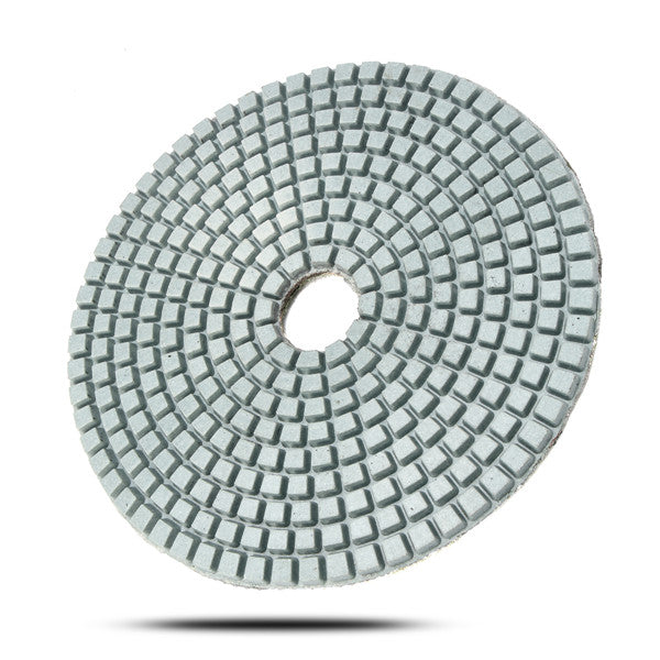 5 Inch 50-6000 Grit Diamond Polishing Pad Wet Dry Sanding Disc for Marble Concrete Granite Glass