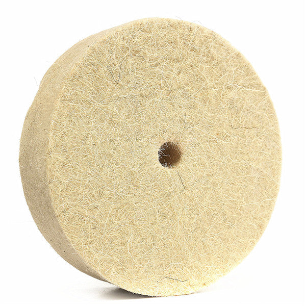 4 Inch 100mm Polishing Buffing Wheel Wool Felt Polisher Disc Pad