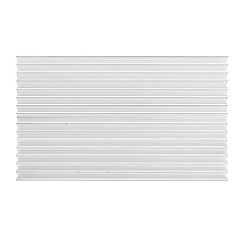 5pcs 100x60x10mm Short Toothed Aluminum Alloy Heat Sink Radiator