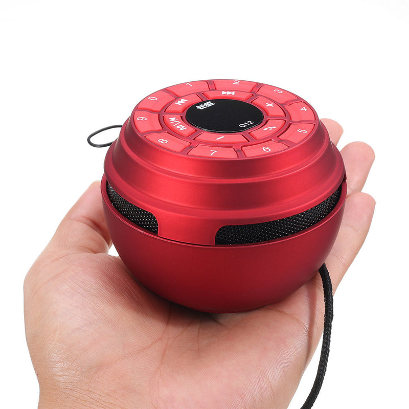 Portable Mini Wireless bluetooth Speaker TF Card FM Radio Handsfree Music Speaker with Mic