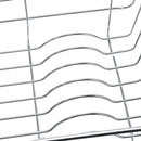 Stainless Steel Dish Drainer Drying Rack Holder Bowl Storage Basket Kitchen Sink Drain Shelf