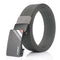 TUSHI 125cm Thick Nylon Belt Quick Release Metal Buckle Business Tactical Belt