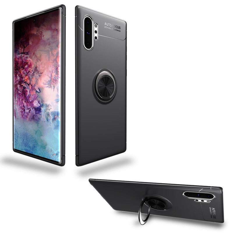 Bakeey Protective Case For Samsung Galaxy Note 10 Plus/Note 10+/Note 10+ 5G 360 Rotating Ring Grip Bracket Back Cover