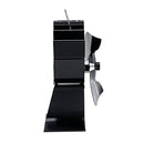 2 Blade 210CFM Aluminum Heat Powered Stove Fan Low Noise Wood Log Fireplace Burner Eco Fan Heating Circulation