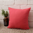 Hot Solid Hot Pillowcase Simple Plain Decorative Cushion Cover Home Decoration Products Sofa Car Chair Pillow Case Company Gifts