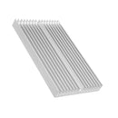 100*60*10mm Aluminum PCB Heatsink Cooler Radiator For DLP 3D Printer