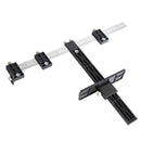 Drillpro ABS Cabinet Hardware Jig Punch Locator Drill Guide Woodworking Drilling Dowelling Hole Saw Ruler Tools
